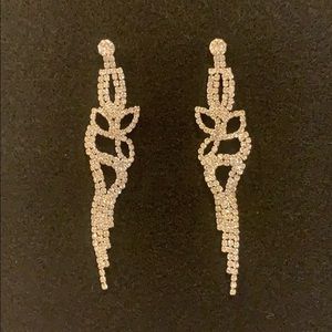 Rhinestone earrings